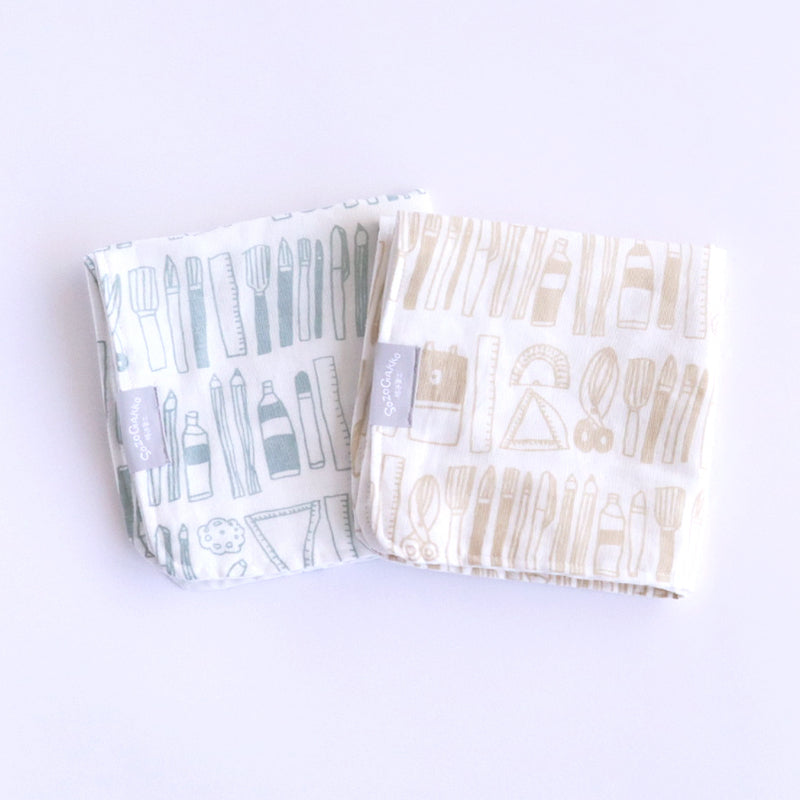 ガーゼハンカチセット(2枚組)