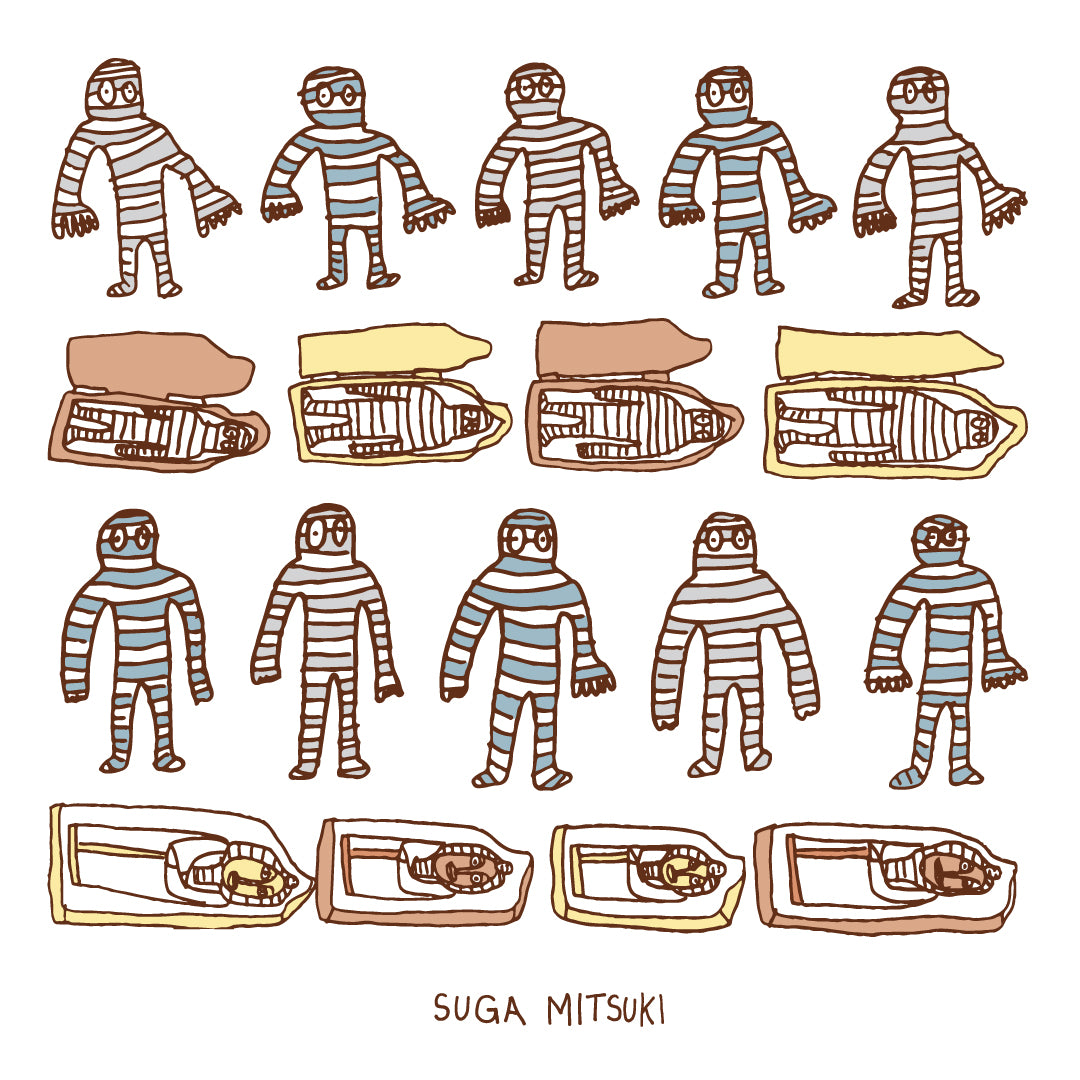 ほっこり靴下(ミイラ)