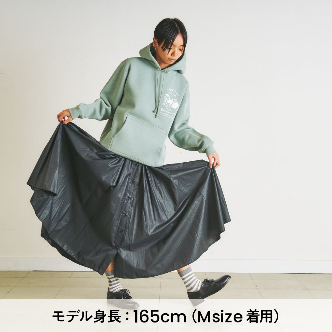 裏起毛パーカー(マントヒヒ・ムササビ)|動物 / 裏起毛