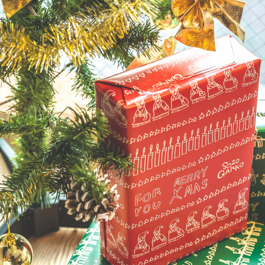 【クリスマス用】ペーパーラッピング ※12/17注文分までご対応可能