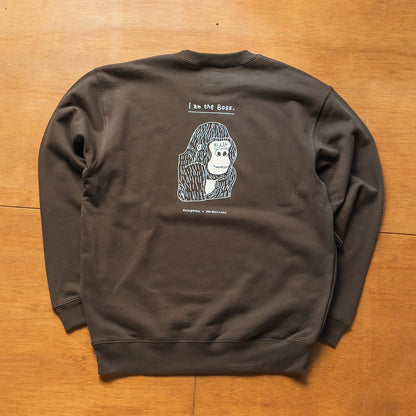 【新商品】スウェット（ゴリラ親分） |  ゆーもあず