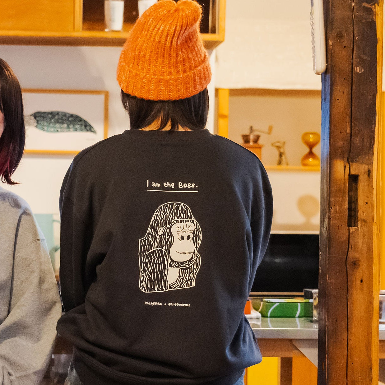 【新商品】スウェット（ゴリラ親分） |  ゆーもあず