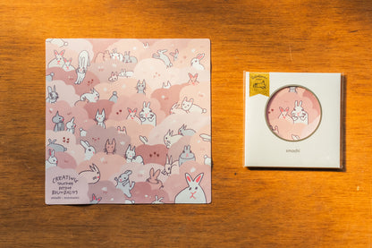 【ギフトセット】ハンカチとコーヒーのセット（クリックポスト対応）