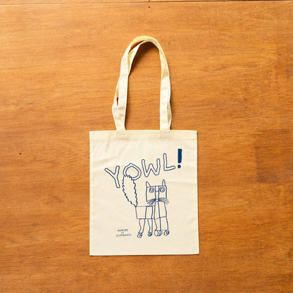【新商品】ミニカラートート（YOWL cat / DOGGY WORLD）｜ねこ・いぬ