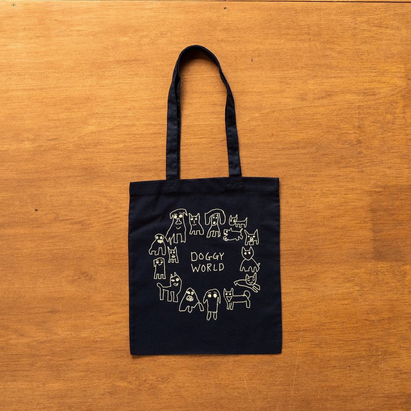 【新商品】ミニカラートート（YOWL cat / DOGGY WORLD）｜ねこ・いぬ