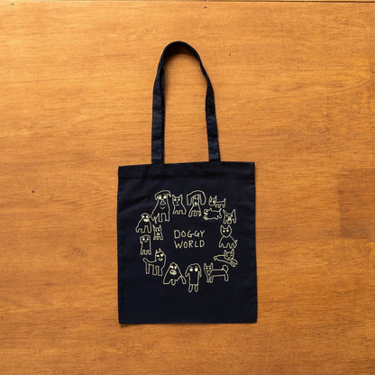 【新商品】ミニカラートート（YOWL cat / DOGGY WORLD）｜ねこ・いぬ