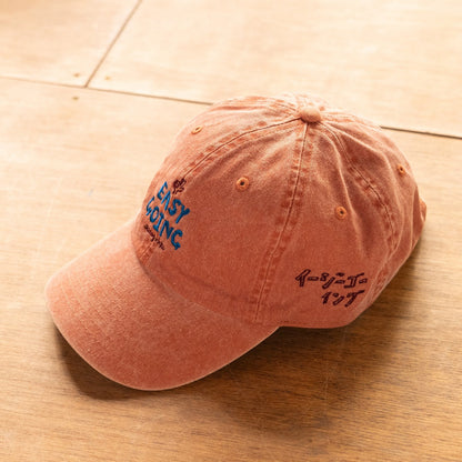【新商品】キャップ｜EASY GOING｜ウォッシュ加工