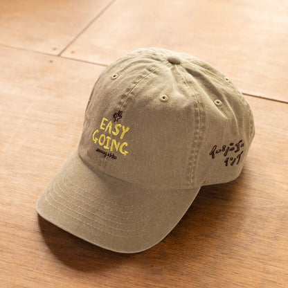 【新商品】キャップ｜EASY GOING｜ウォッシュ加工