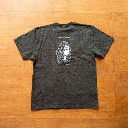 【新商品】デイリーTシャツ（ゴリラ） |　I am the BOSS.