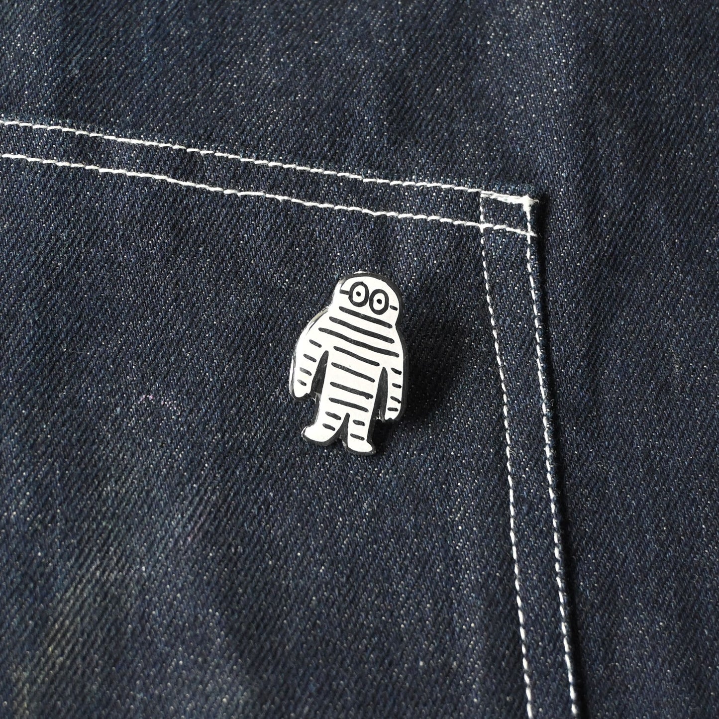 【新商品】想造楽工ピンバッジ：みー坊｜ハンドメイド