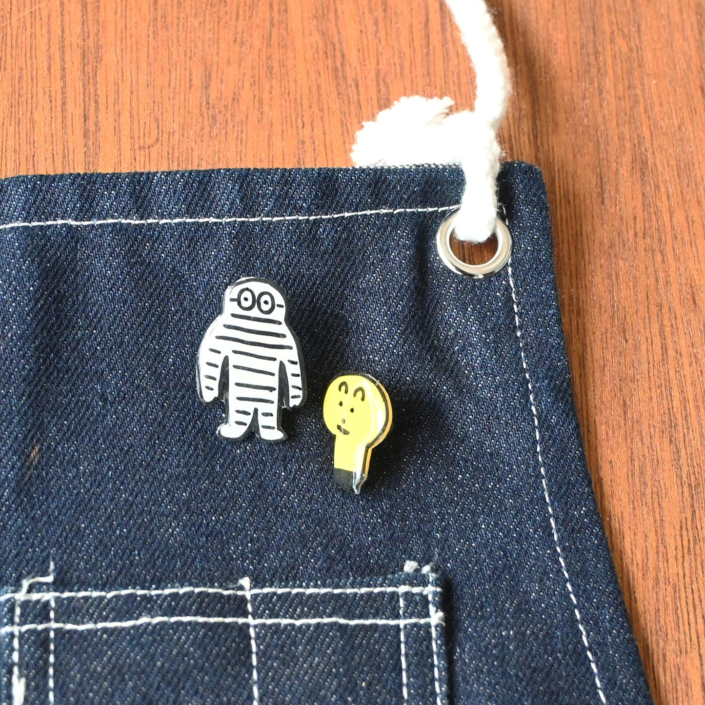 【新商品】想造楽工ピンバッジ：みー坊｜ハンドメイド