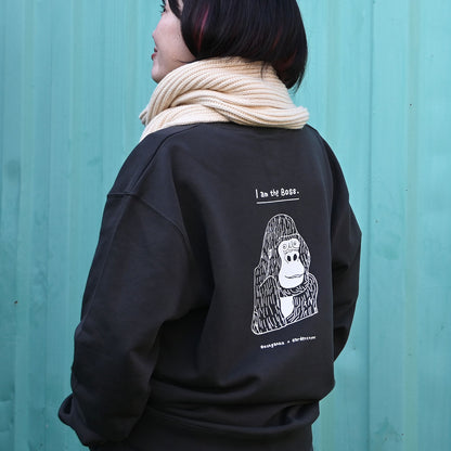 【新商品】スウェット（ゴリラ親分） |  ゆーもあず