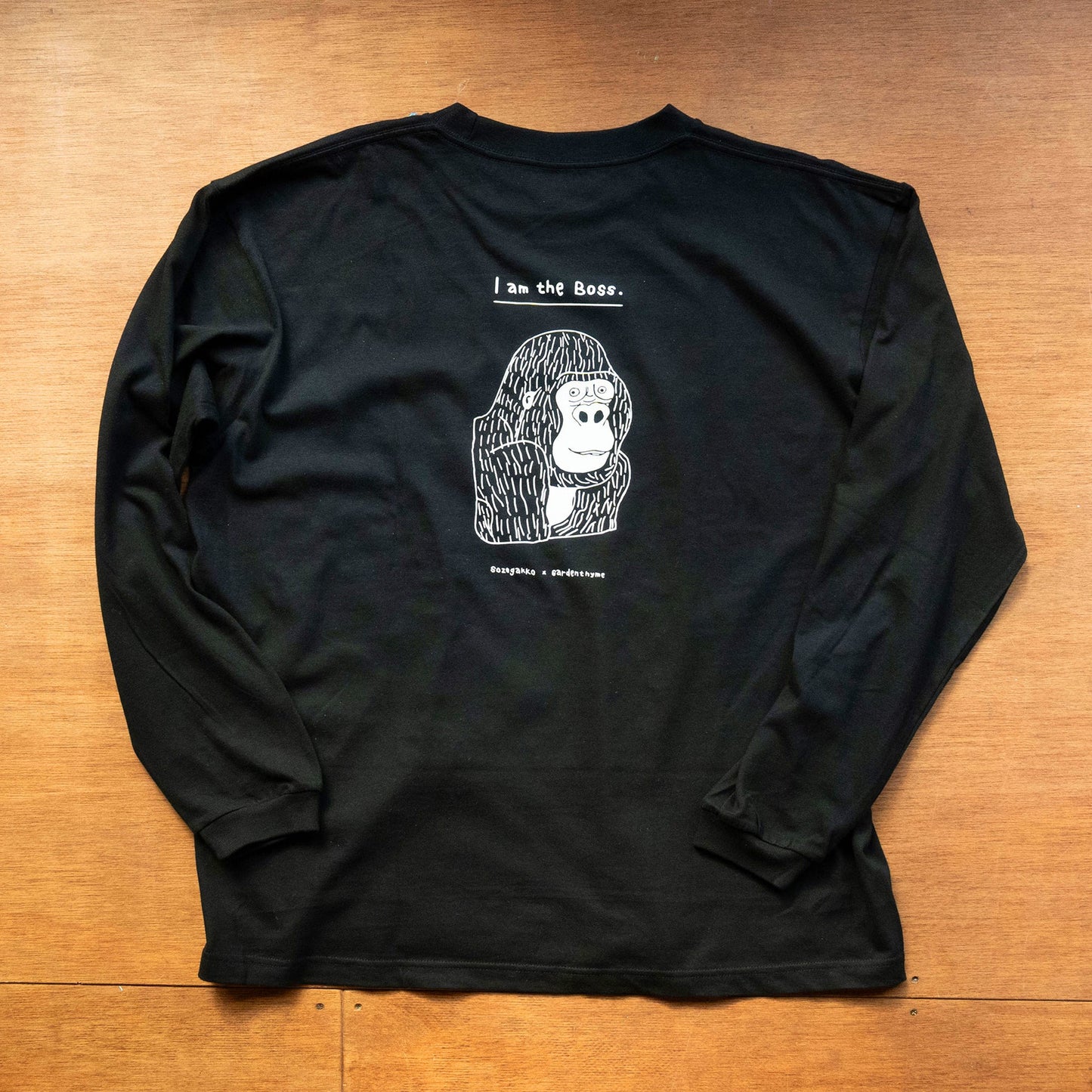 ビッグシルエットロンT（ゴリラ親分） |  ゆーもあず