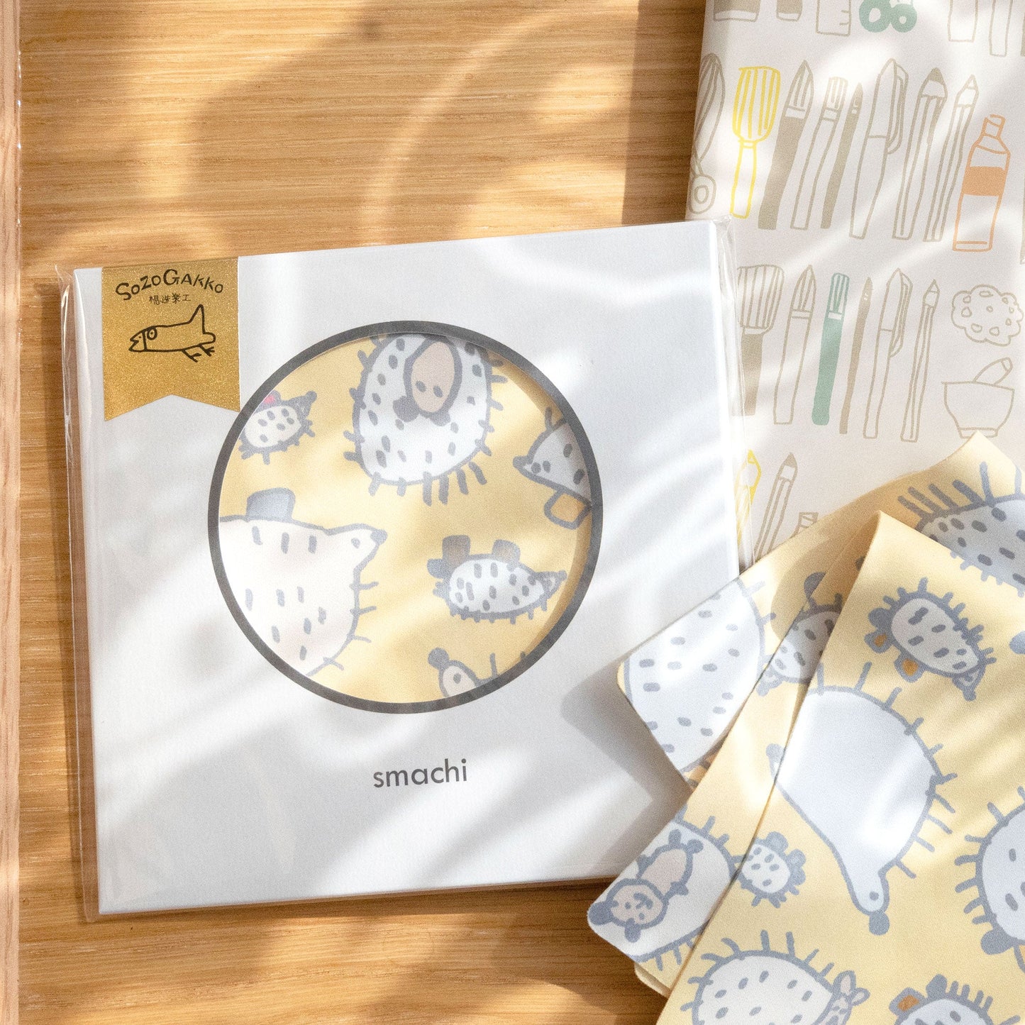 【ギフトセット】ハンカチとコーヒーのセット（クリックポスト対応）