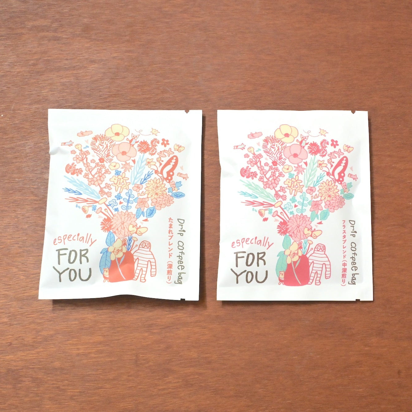 【ギフトセット】ハンカチとコーヒーのセット（クリックポスト対応）