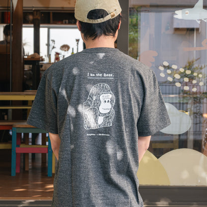 【新商品】デイリーTシャツ（ゴリラ） |　I am the BOSS.