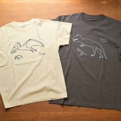 【新商品】デイリーTシャツ（プテラノドン）｜恐竜シリーズ（2点以上購入で500円オフ対象）