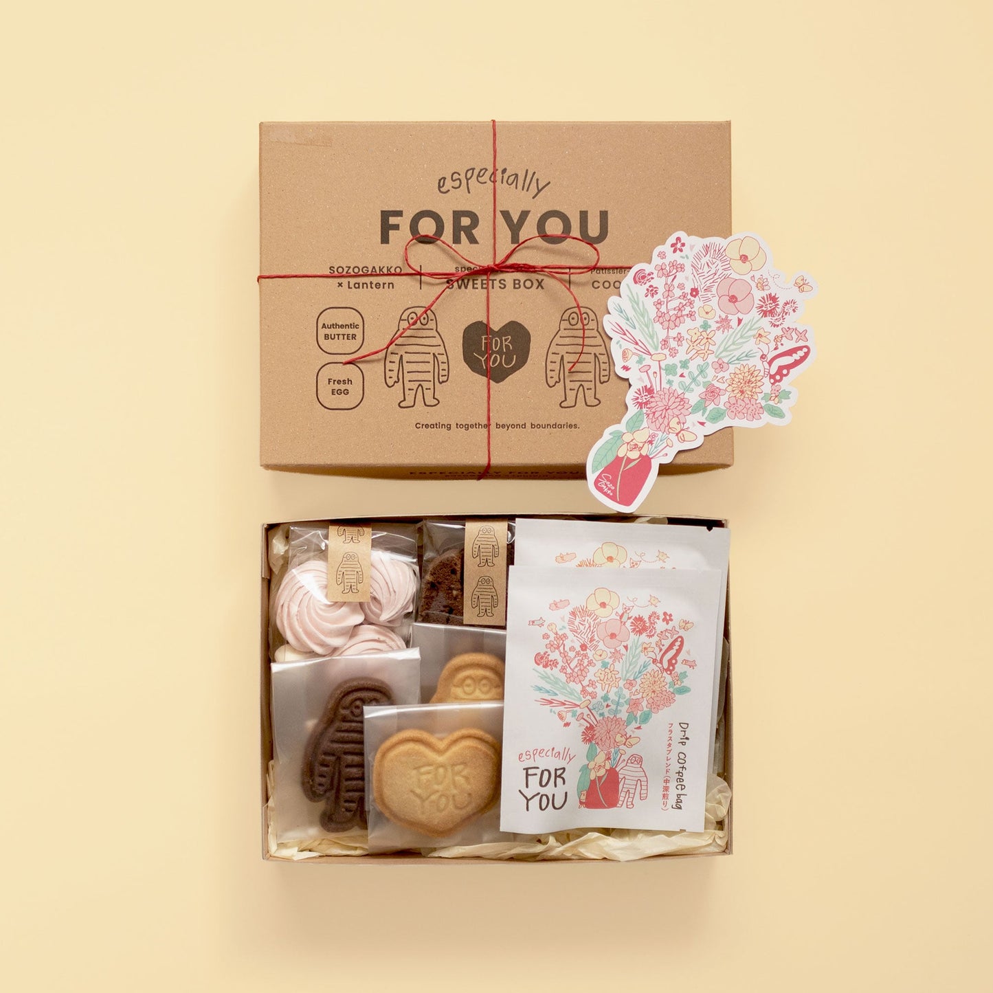 【セット商品】クッキー&コーヒーspecial BOX ＋ミイラのミラーセット【限定10個】