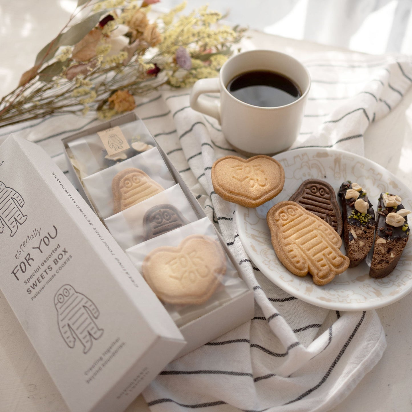 【セット商品】パティシエメイドクッキーBOX＋ミイラのミラーセット【限定20個】