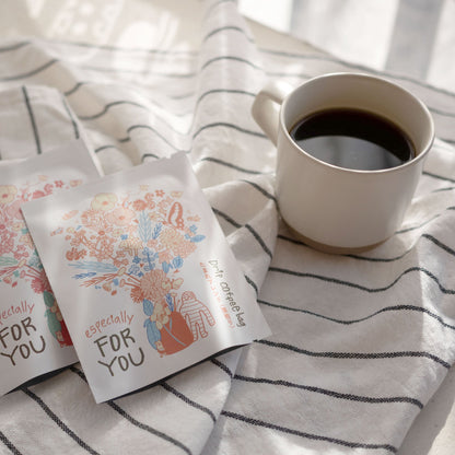 【ギフトセット】ハンカチとコーヒーのセット（クリックポスト対応）