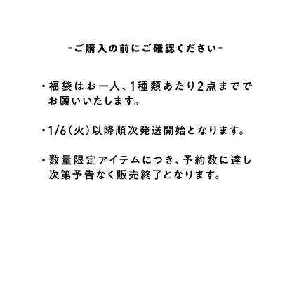 【福袋2026】ミイラのどでかハッピーバッグ（9点入り・限定20個）
