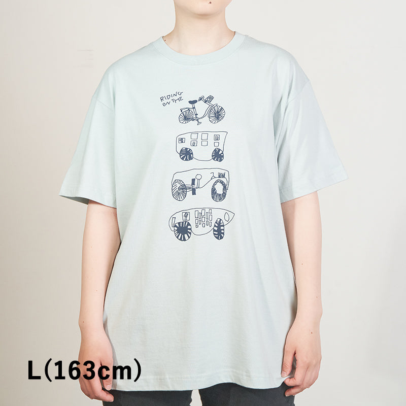 オーガニックTシャツ｜おとな（乗り物）