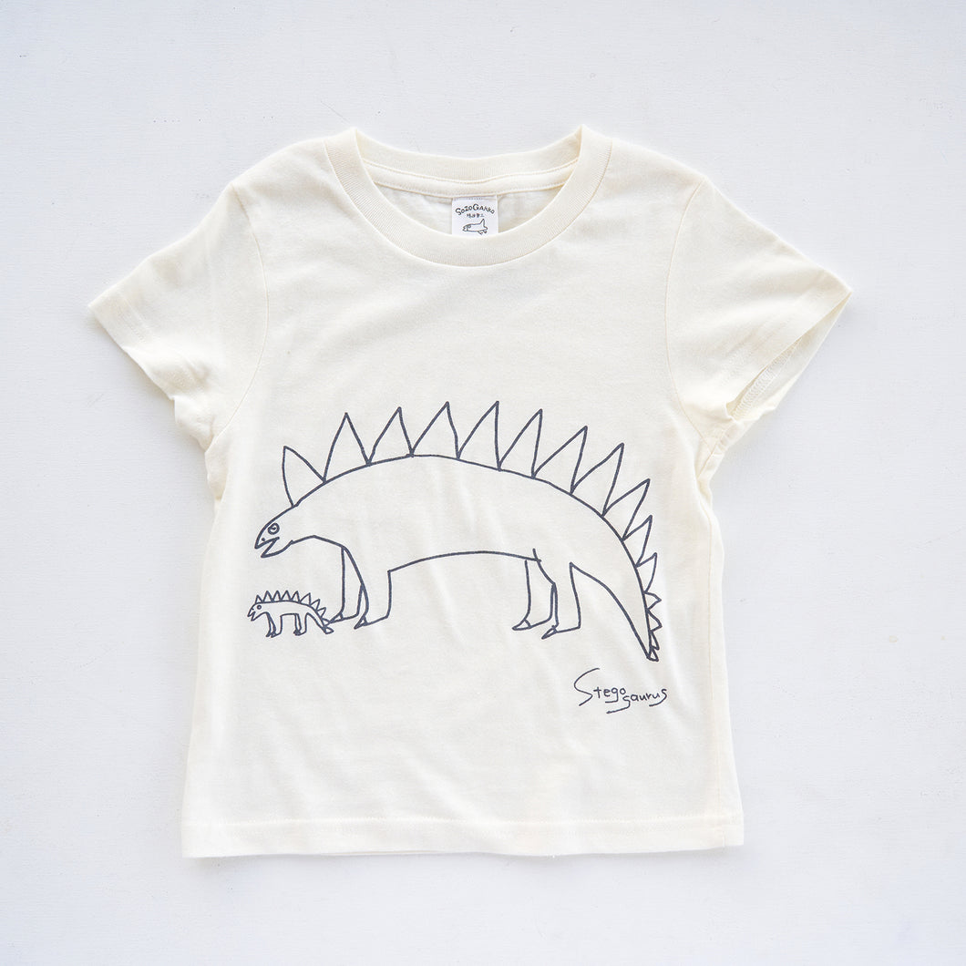 こどもTシャツ（ステゴサウルス）